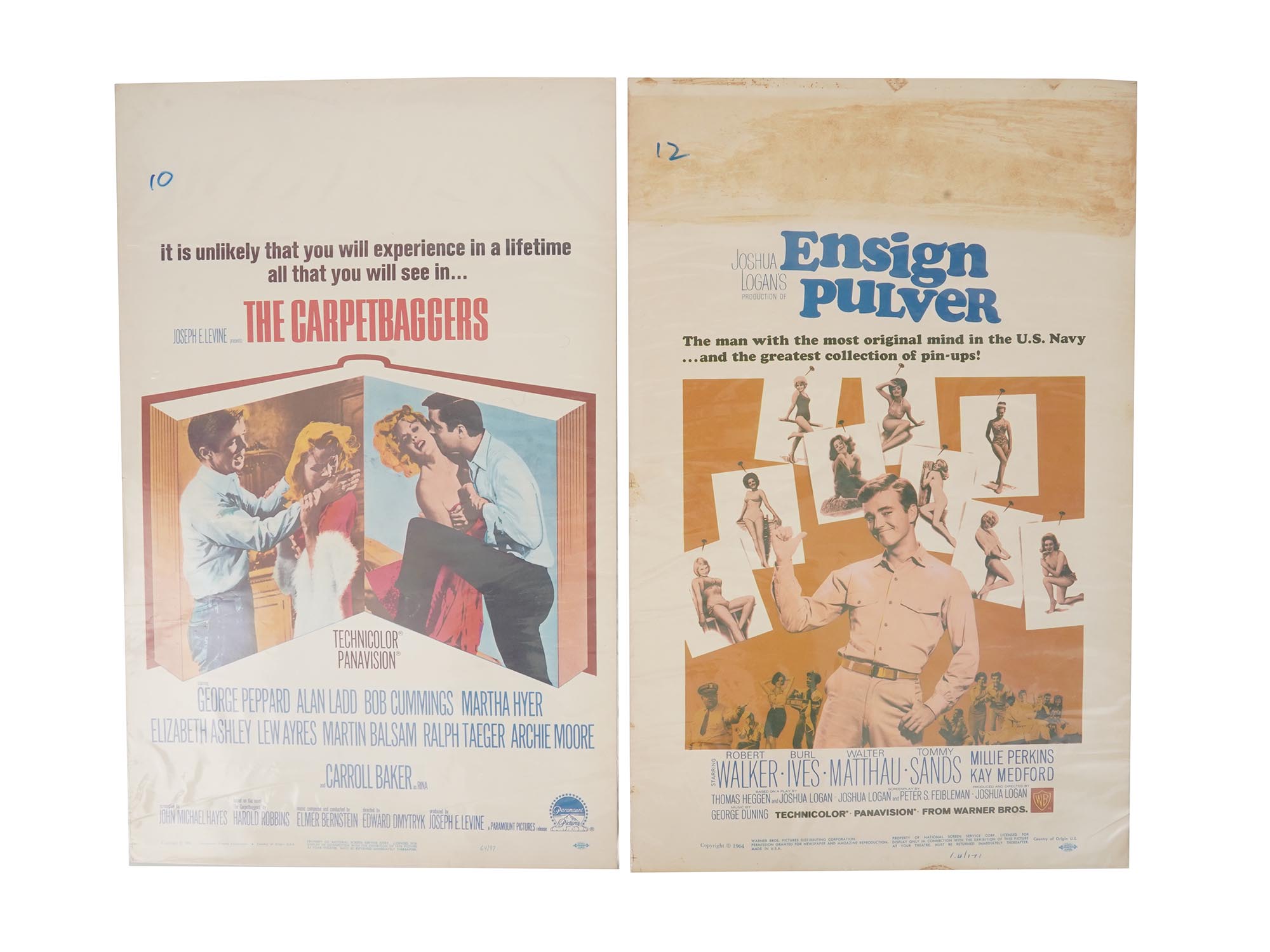 MID CENTURY 1960S AMERICAN MOVIE POSTERS PIC-2